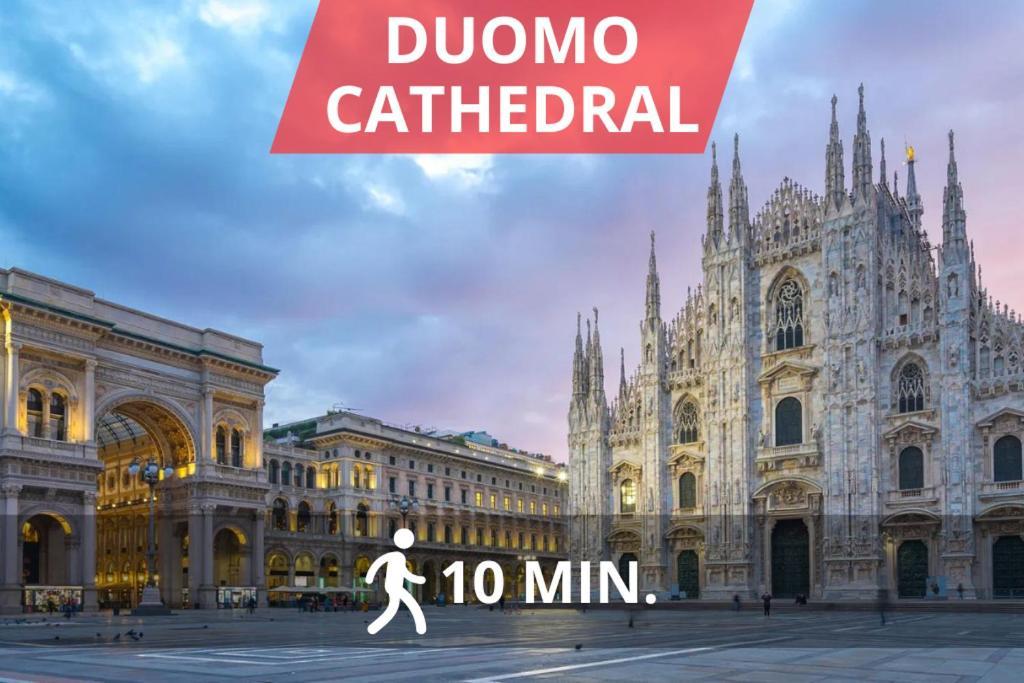 דירות מילאנו Duomo In 5 Minutes Cozy And Quiet מראה חיצוני תמונה